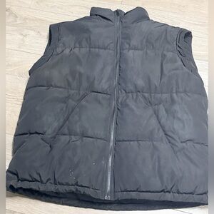 H&M Black Divided Vest